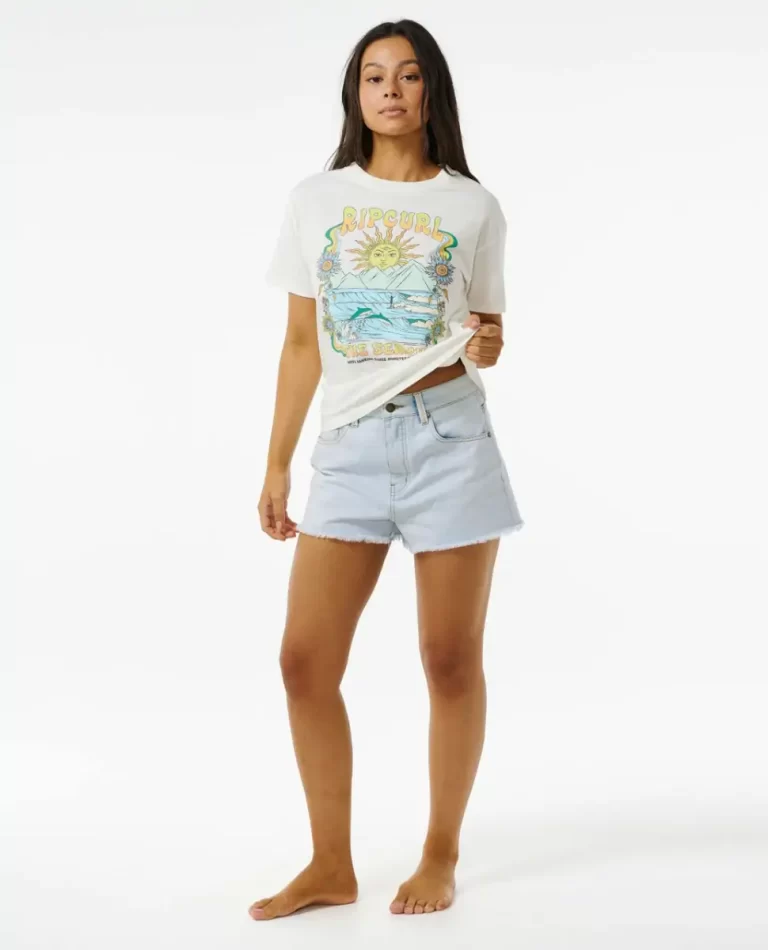 Rip Curl Women Wave Dancer Relaxed Tee Tees & Tanks - Image 4