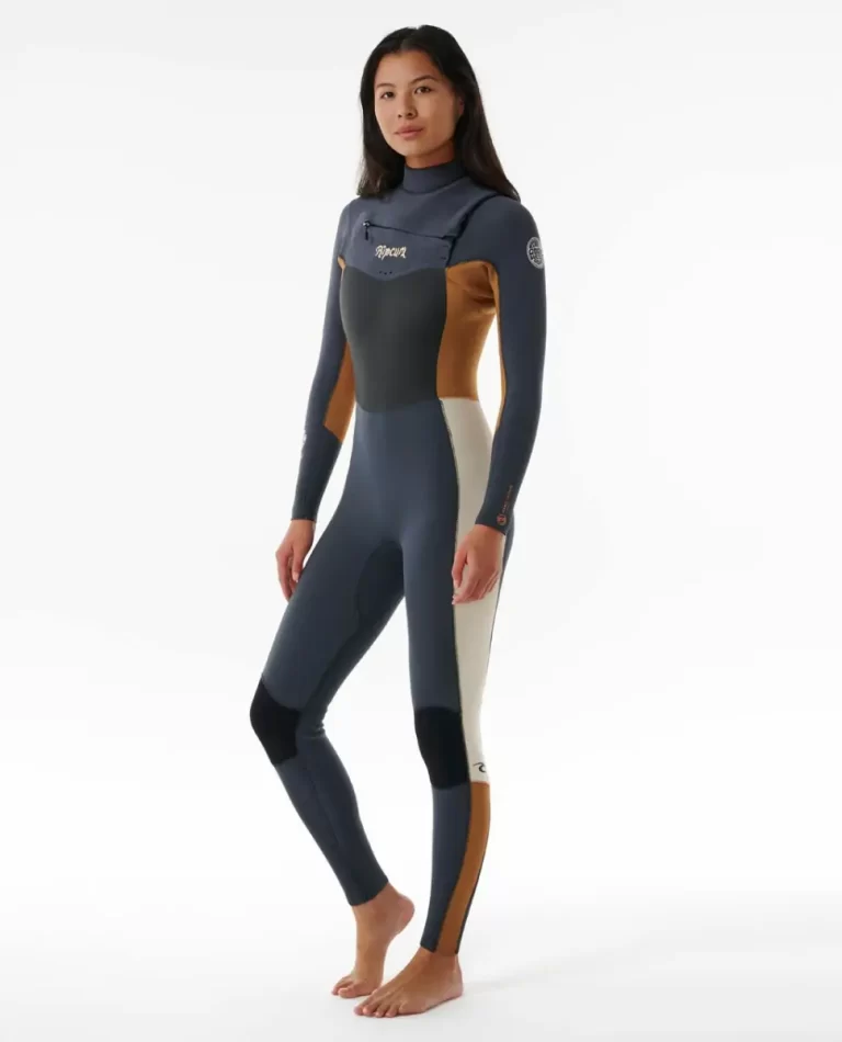 Rip Curl Women Womens Dawn Patrol Chest Zip 3/2 Wetsuit Fullsuits - Image 3