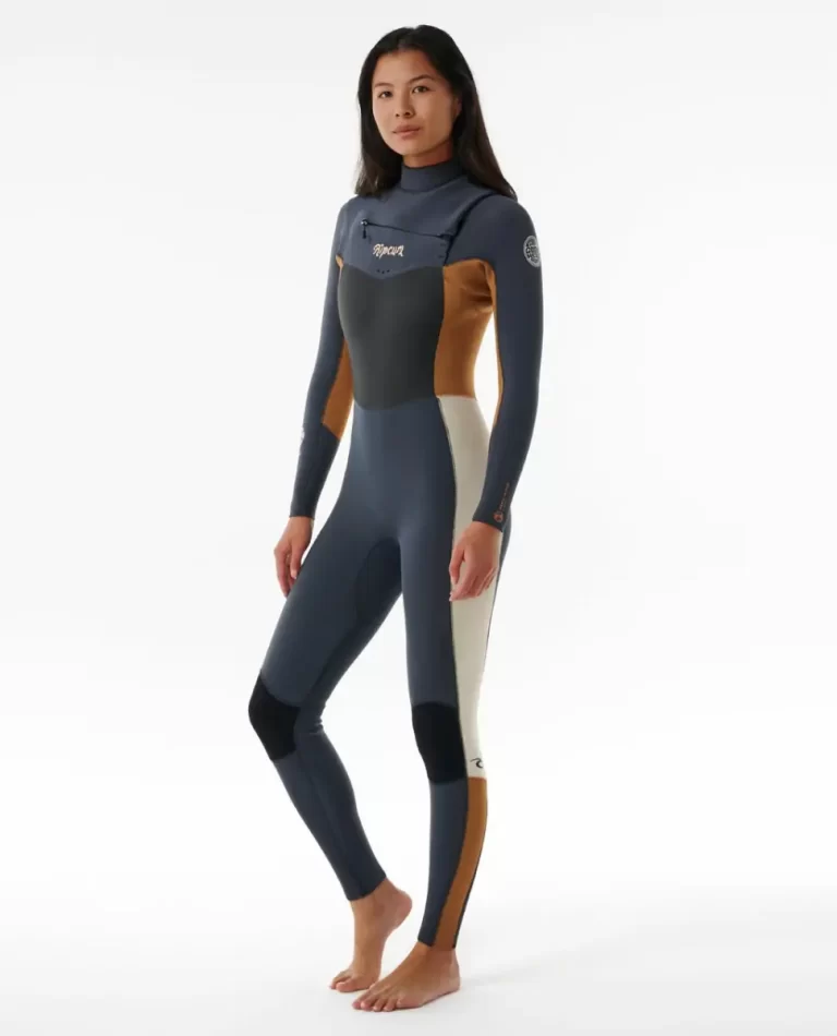 Rip Curl Women Womens Dawn Patrol Chest Zip 3/2 Wetsuit Fullsuits - Image 4