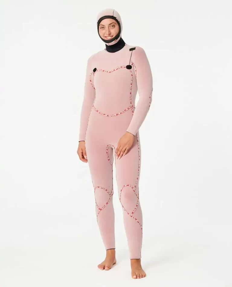 Rip Curl Women's Flashbomb 5/4 Hooded Chest Zip Fullsuit Wetsuit Women Fullsuits - Image 4