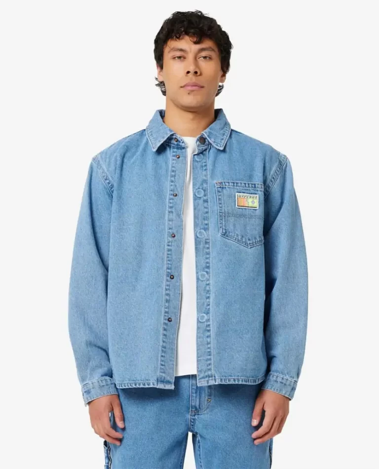 Rip Curl X Abrand A5 Shacket Larry Jackets Mens - Image 4