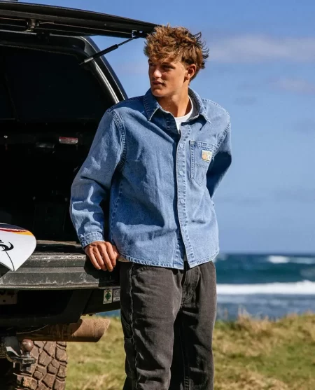 Rip Curl X Abrand A5 Shacket Larry Jackets Mens
