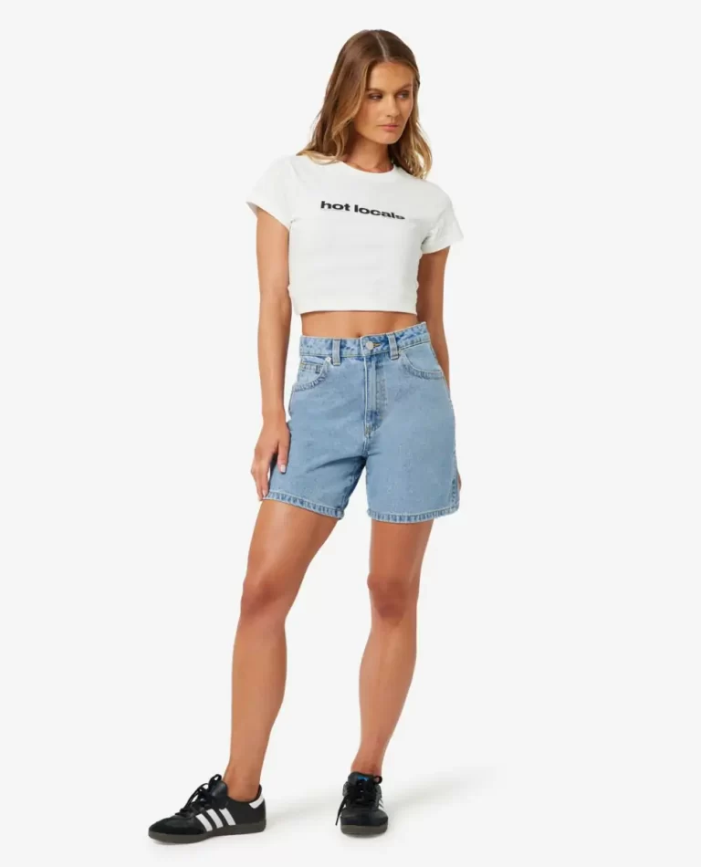 Rip Curl X Abrand Carrie Denim Short Ariane Shorts Women - Image 5
