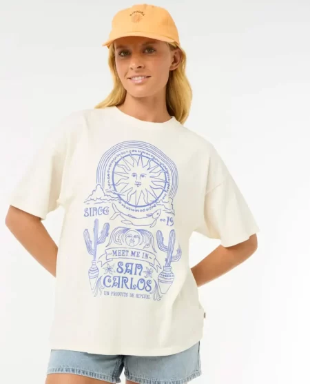 San Carlos Heritage Tee Tees & Tanks Women Rip Curl