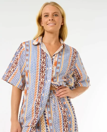 San Carlos Short Sleeve Shirt Rip Curl Women Shirts & Tops