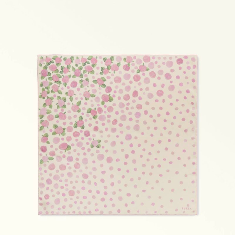 Scarves Furla Tortona Carré Women Azalea - Image 2