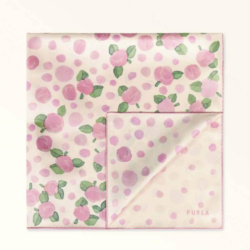 Scarves Furla Tortona Carré Women Azalea