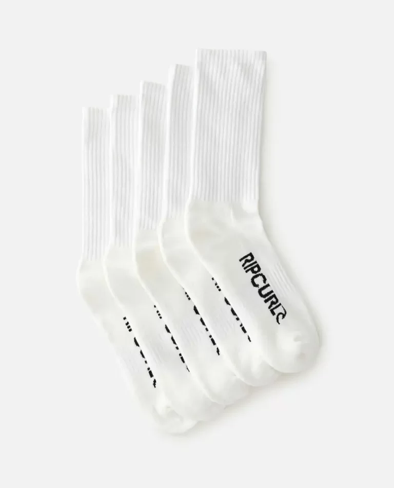 School Crew Sock Rip Curl Mens Accessories