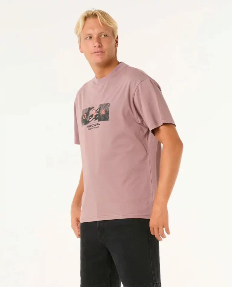 Search Grid Tee Mens Tees & Tanks Rip Curl - Image 2