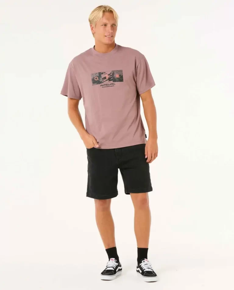 Search Grid Tee Mens Tees & Tanks Rip Curl - Image 4