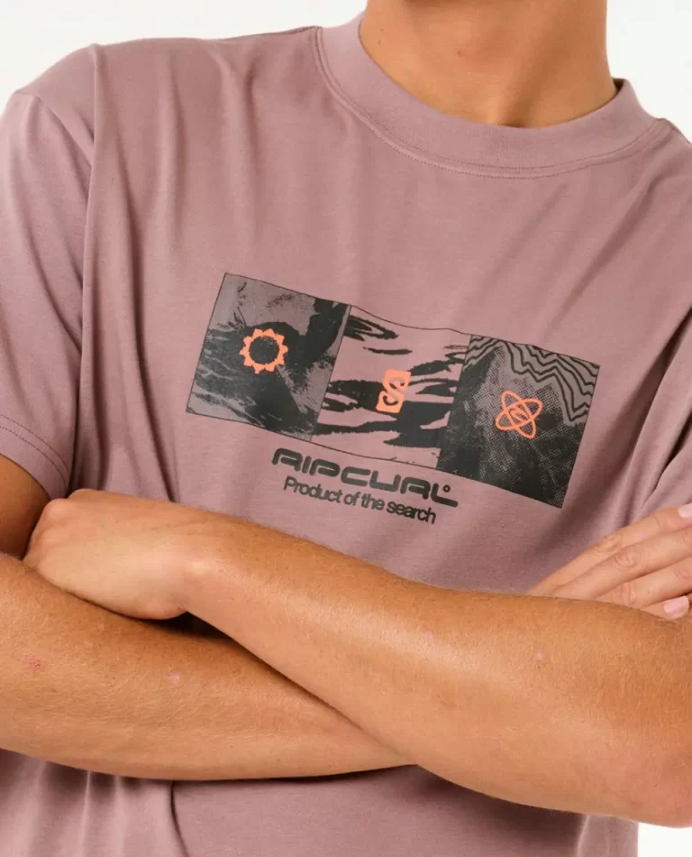Search Grid Tee Mens Tees & Tanks Rip Curl - Image 5