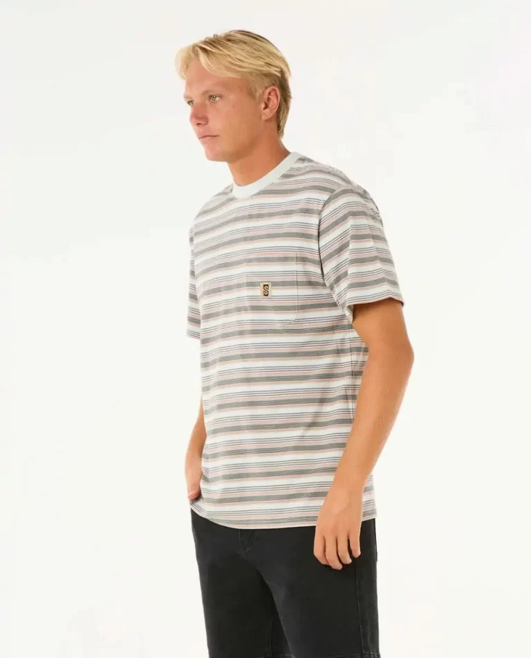 Search Stripe Tee Mens Tees & Tanks Rip Curl - Image 2