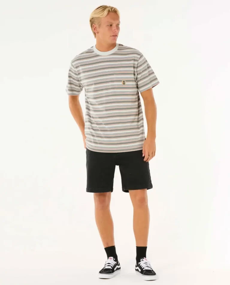 Search Stripe Tee Mens Tees & Tanks Rip Curl - Image 4