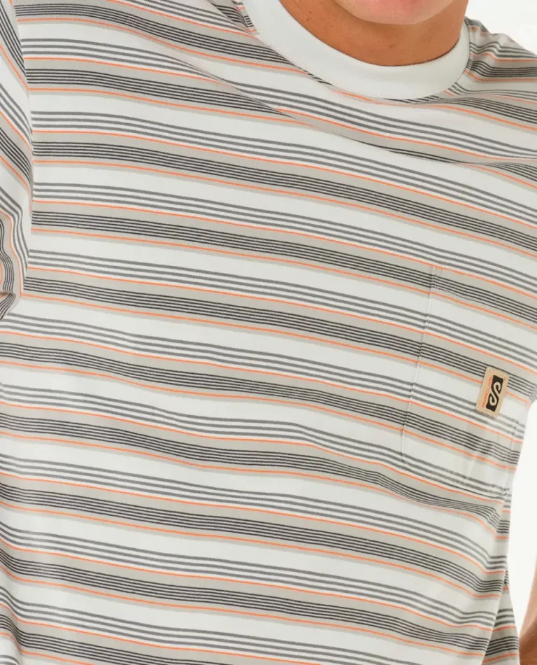 Search Stripe Tee Mens Tees & Tanks Rip Curl - Image 5