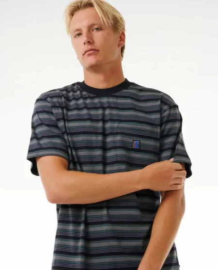 Search Stripe Tee Rip Curl Tees & Tanks Mens