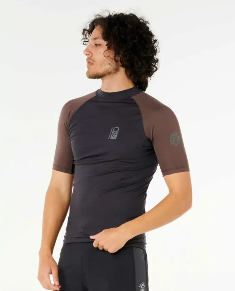 Search Upf Performance Short Sleeve Rash Guard Rash Guards Rip Curl Mens - Image 3