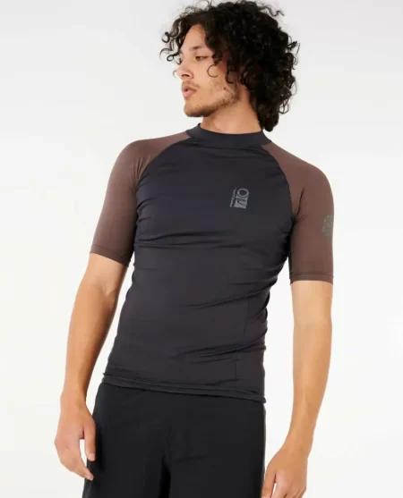 Search Upf Performance Short Sleeve Rash Guard Rash Guards Rip Curl Mens