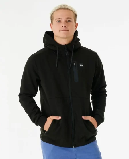 Series Fleece In Black Departed Anti Hoodies & Fleece Mens Rip Curl