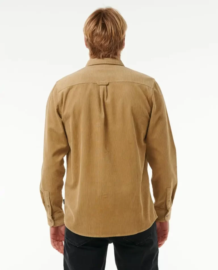 Shirts & Flannels Classic Surf Cord Long Sleeve Shirt Mens Rip Curl - Image 3