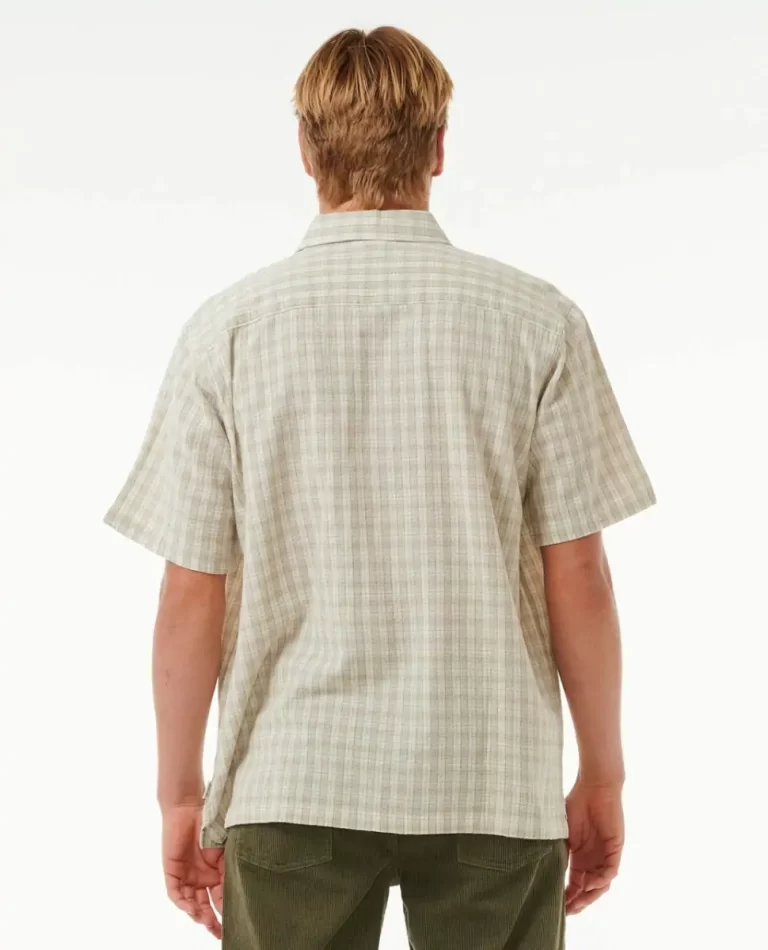 Shirts & Flannels Mens Rip Curl Classic Surf Check Short Sleeve Shirt - Image 3