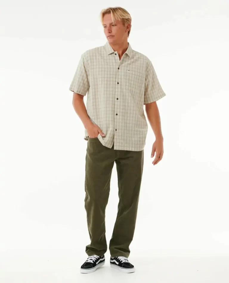 Shirts & Flannels Mens Rip Curl Classic Surf Check Short Sleeve Shirt - Image 4
