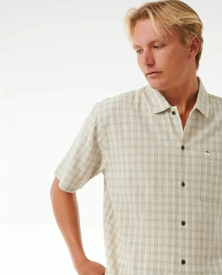 Shirts & Flannels Mens Rip Curl Classic Surf Check Short Sleeve Shirt