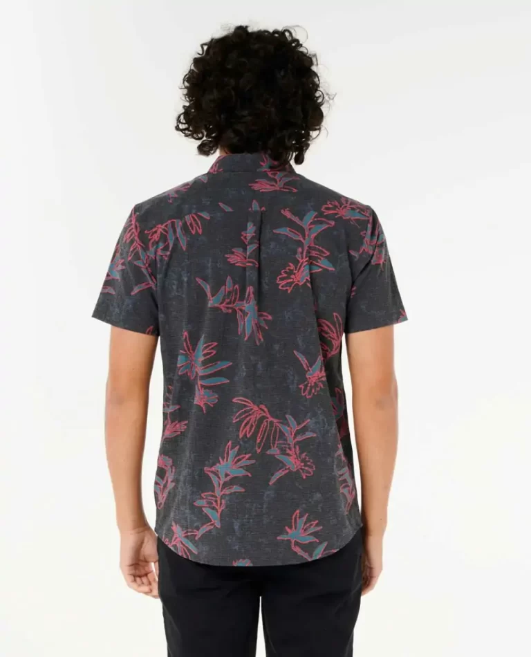 Shirts & Flannels Mens Rip Curl Heritage Floral Short Sleeve Shirt - Image 2
