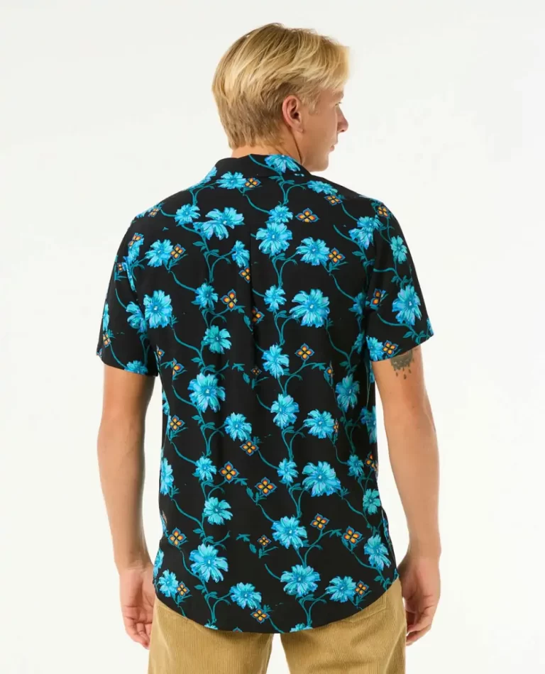 Shirts & Flannels Mens Surf Revival Short Sleeve Shirt Rip Curl - Image 3
