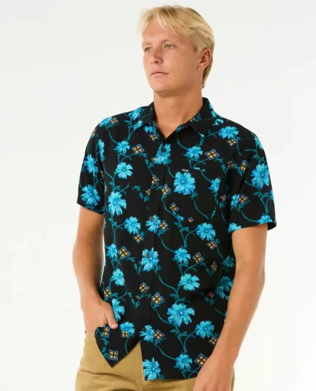 Shirts & Flannels Mens Surf Revival Short Sleeve Shirt Rip Curl