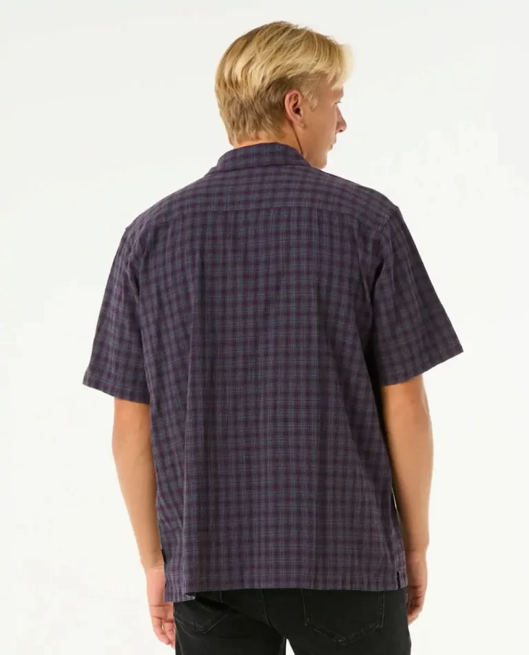 Shirts & Flannels Rip Curl Classic Surf Check Short Sleeve Shirt Mens - Image 3