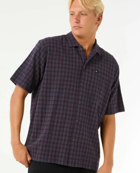 Shirts & Flannels Rip Curl Classic Surf Check Short Sleeve Shirt Mens