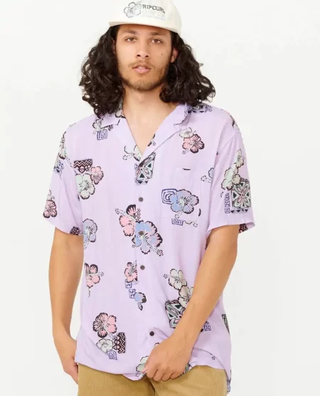 Shirts & Flannels Rip Curl Hoffman Short Sleeve Shirt Mens