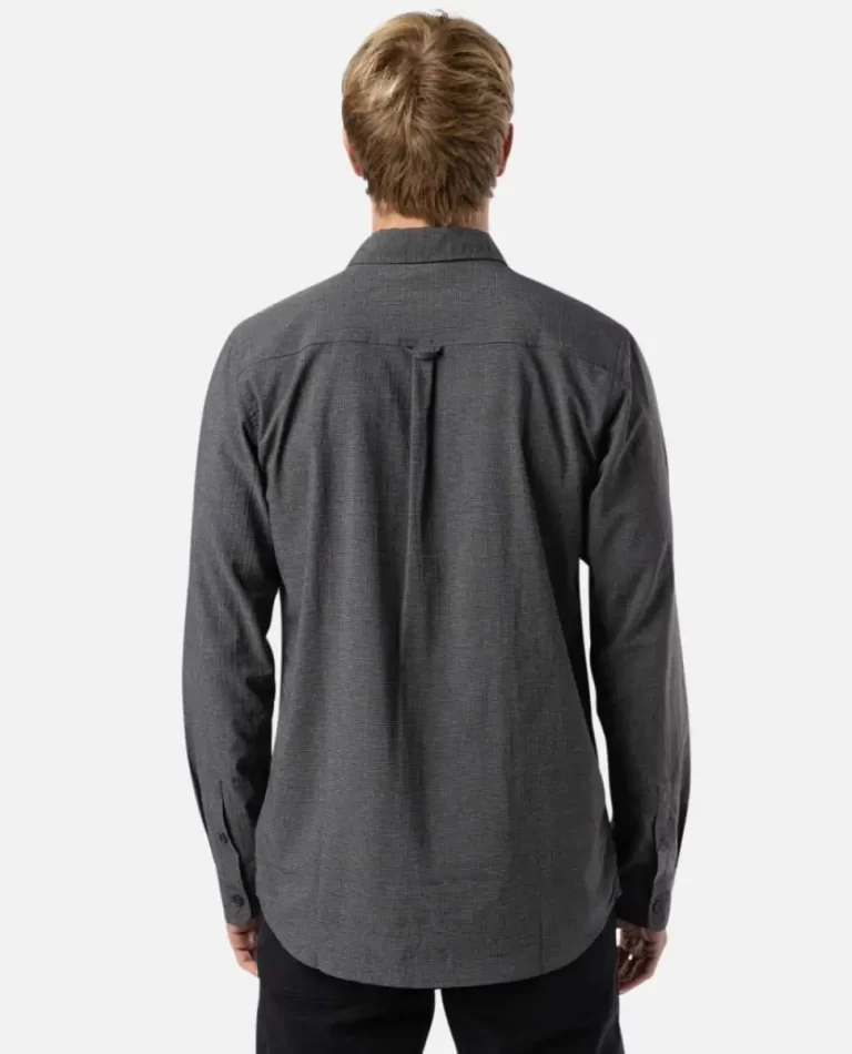 Shirts & Flannels Rip Curl Mens Classic Surf Tech Long Sleeve Shirt - Image 2