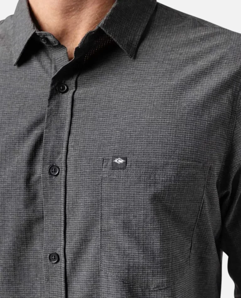 Shirts & Flannels Rip Curl Mens Classic Surf Tech Long Sleeve Shirt - Image 5