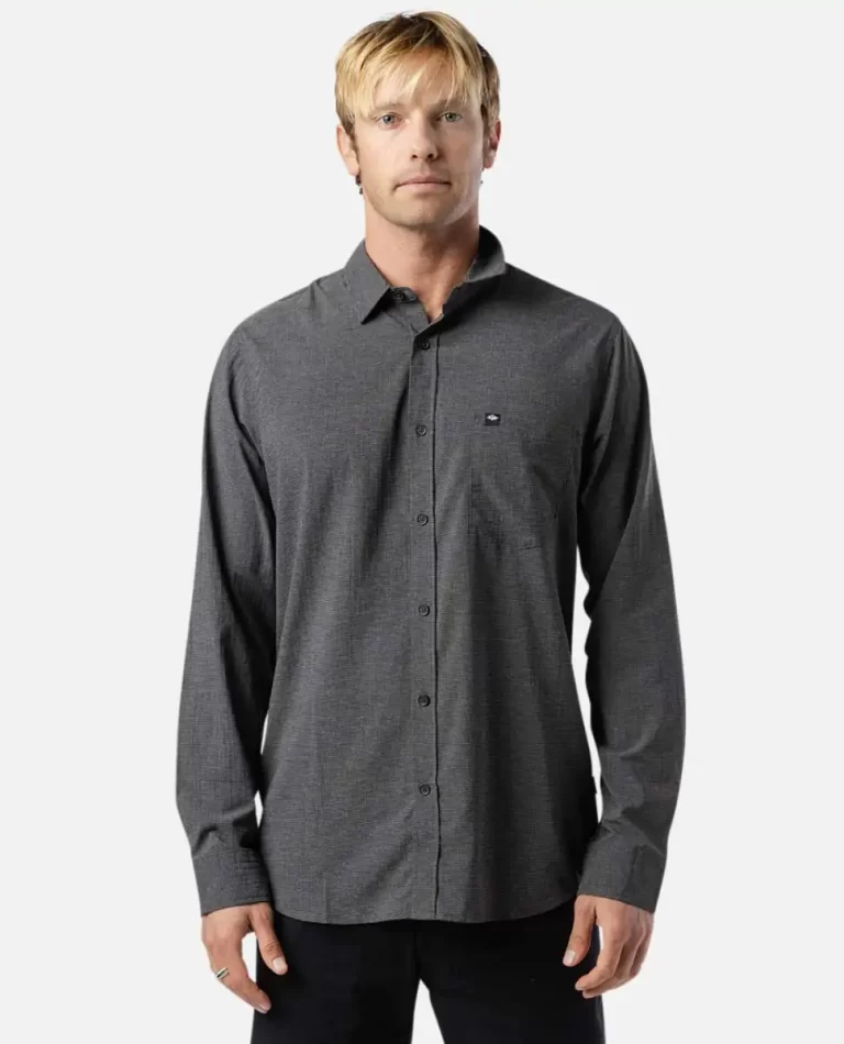 Shirts & Flannels Rip Curl Mens Classic Surf Tech Long Sleeve Shirt