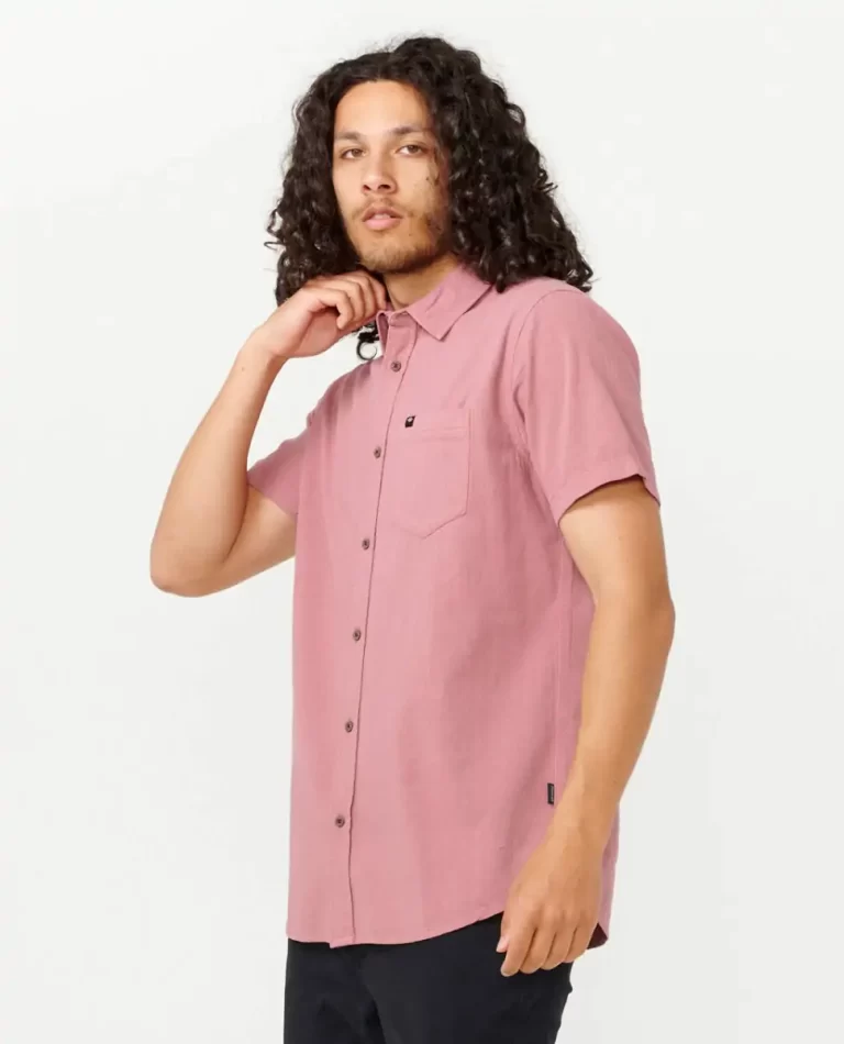 Shirts & Flannels Rip Curl Mens Classic Surf Washed Short Sleeve Shirt - Image 2