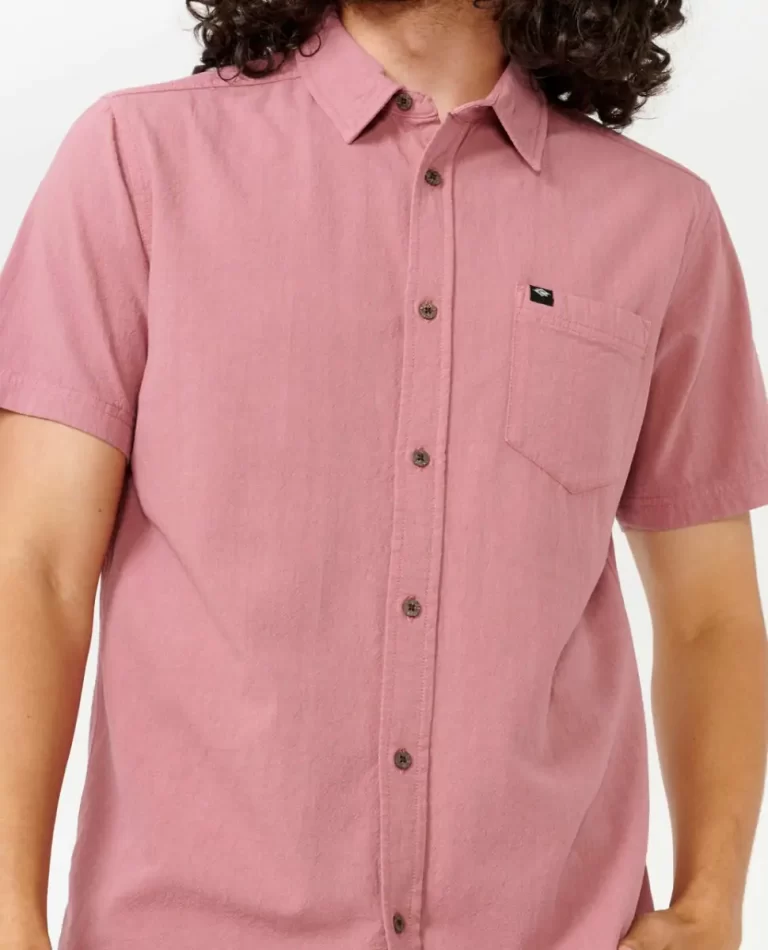 Shirts & Flannels Rip Curl Mens Classic Surf Washed Short Sleeve Shirt - Image 5