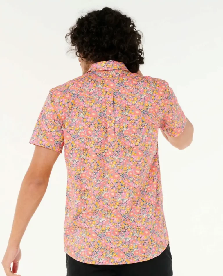 Shirts & Flannels Rip Curl Mens Fun Times Ditsy Short Sleeve Shirt - Image 3