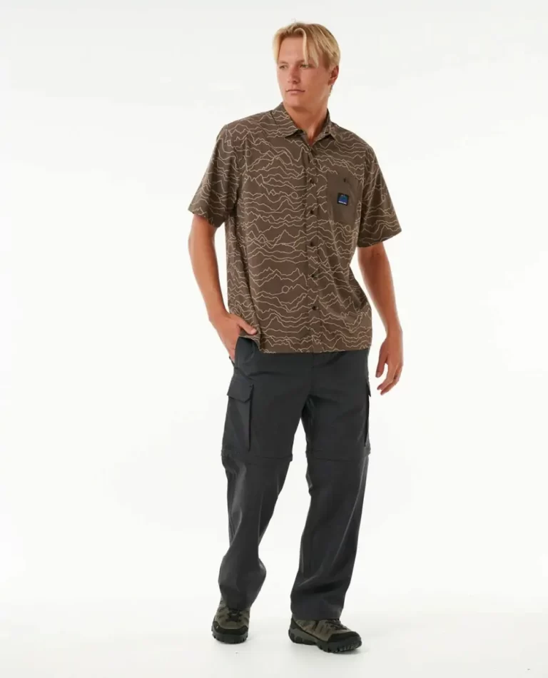Shirts & Flannels Rip Curl Mens Search Short Sleeve Shirt - Image 4