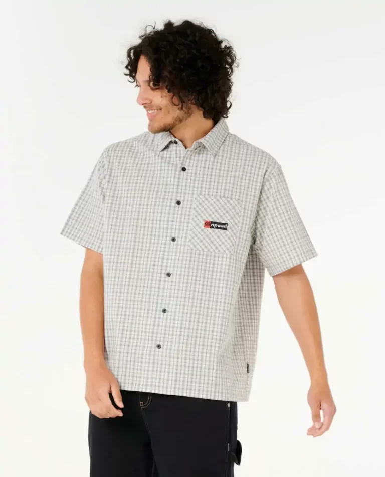 Shirts & Flannels Super Computer Short Sleeve Shirt Rip Curl Mens - Image 3