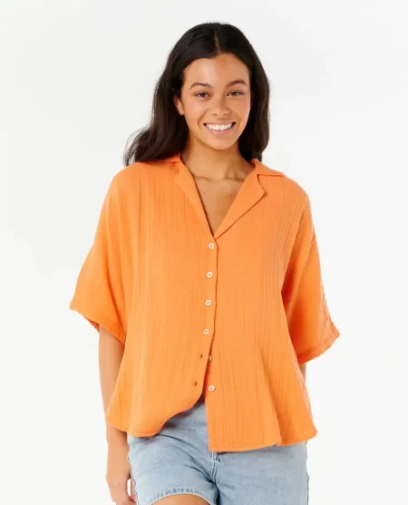 Shirts & Tops Premium Surf Short Sleeve Shirt Rip Curl Women