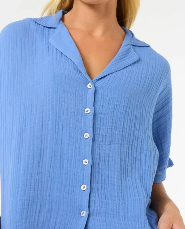 Shirts & Tops Rip Curl Women Premium Surf Short Sleeve Shirt - Image 5