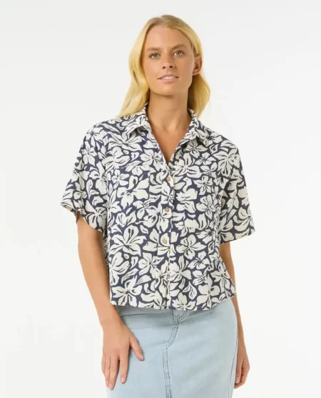 Shirts & Tops Women Las Dalias Short Sleeve Shirt Rip Curl