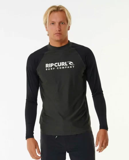 Shock Uv Long Sleeve Rash Guard Rash Guards Mens Rip Curl