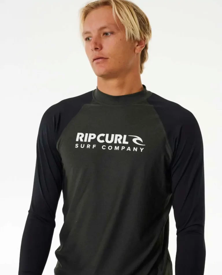 Shock Uv Long Sleeve Rash Guard Rash Guards Mens Rip Curl - Image 5