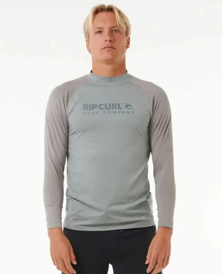 Shock Uv Long Sleeve Rash Guard Rip Curl Mens Rash Guards