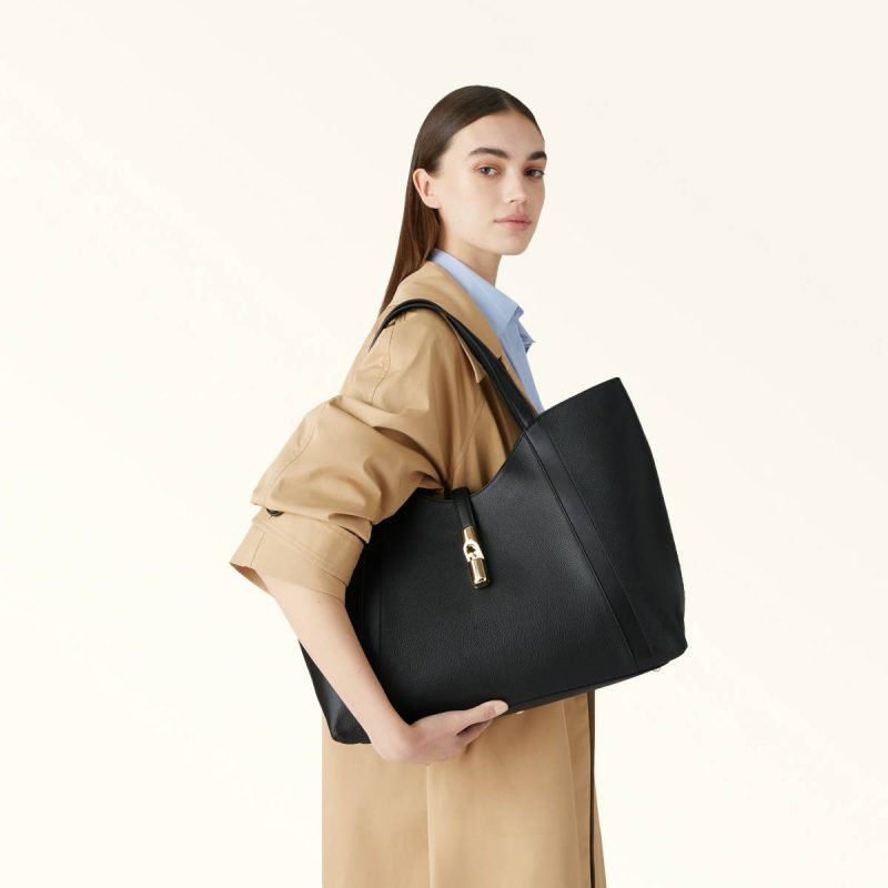 Shoulder Bags Furla Goccia Shoulder Bag Xl Women Nero - Image 2