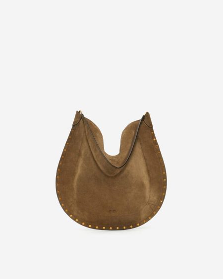 Shoulder Bags Light Bronze Isabel Marant Women Oskan Hobo Soft Bag