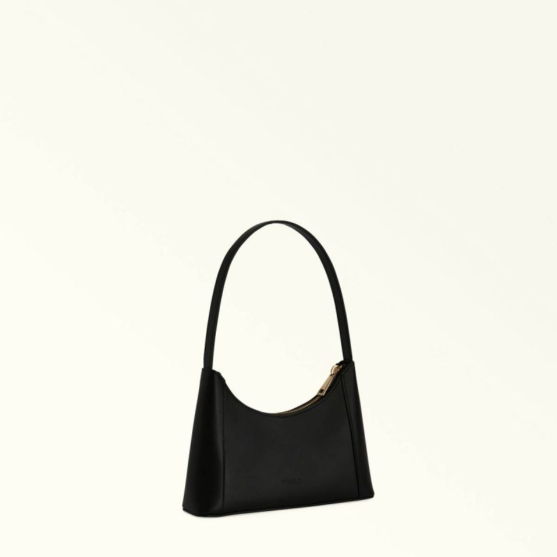 Shoulder Bags Nero Women Furla Diamante Shoulder Bag Mini - Image 3