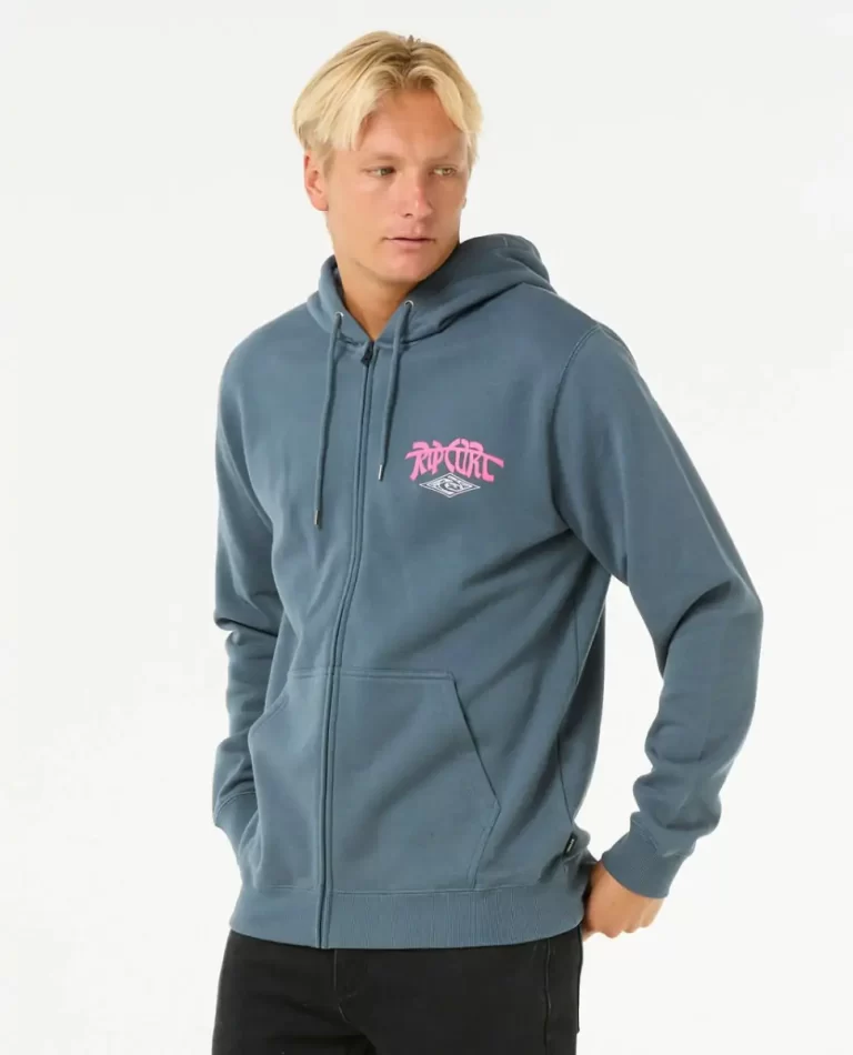 Shred Zip Through Rip Curl Mens Hoodies & Fleece - Image 2
